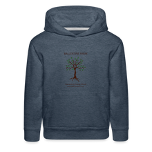 Load image into Gallery viewer, Ballentine Kids‘ Premium Hoodie - heather denim