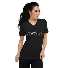 Load image into Gallery viewer, Maverick Group Silver - Unisex V-Neck