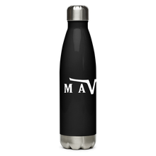 Load image into Gallery viewer, Maverick Bikes stainless steel water bottle
