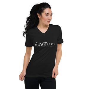 Maverick Group Silver - Unisex V-Neck