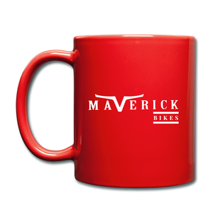 Maverick Bikes Color Mug 11oz - red