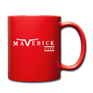Maverick Cafe Color Mug 11oz - red