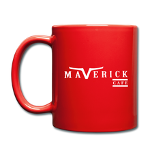 Load image into Gallery viewer, Maverick Cafe Color Mug 11oz - red
