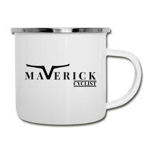 Load image into Gallery viewer, Maverick Cyclist Camp Mug 12oz - white

