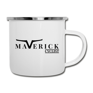 Maverick Cyclist Camp Mug 12oz - white