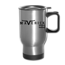 Load image into Gallery viewer, Maverick Cafe Travel Mug - silver
