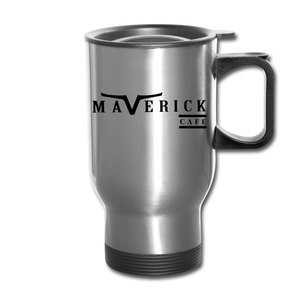 Maverick Cafe Travel Mug - silver